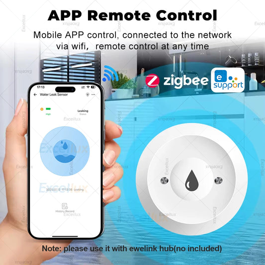Zigbee Water Leak Sensor