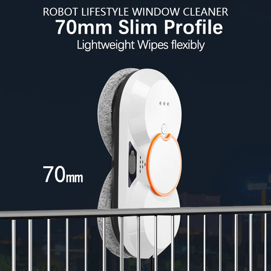 Automatic Window Cleaning Robot with Dual Spray | Smart Glass Cleaner – product image