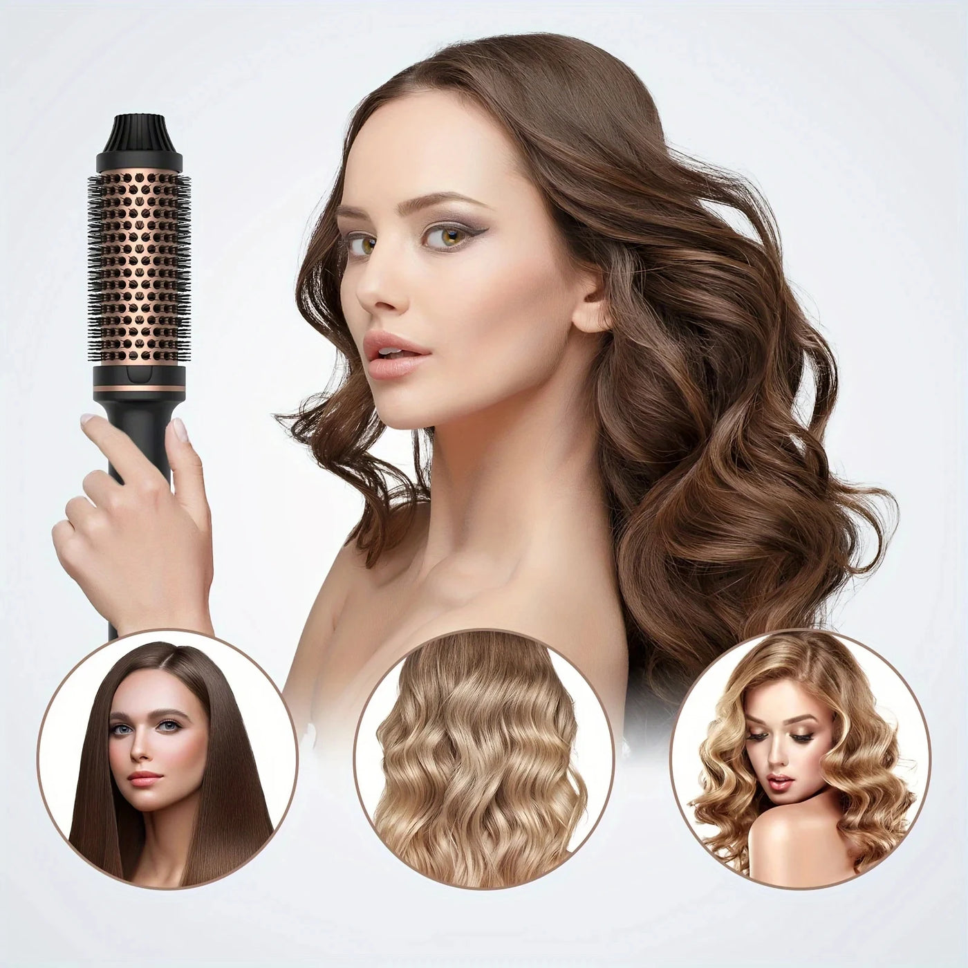 2-in-1 Hair Curler & Straightener