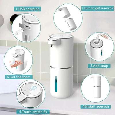 Touchless Automatic Foaming Soap Dispenser