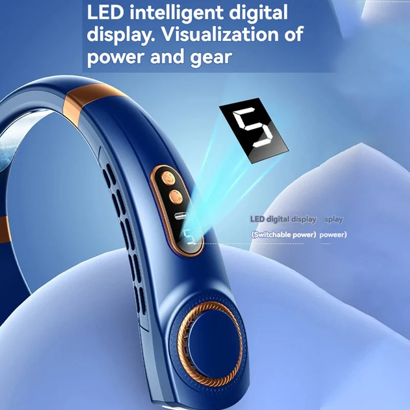 Portable Hanging Neck Fan