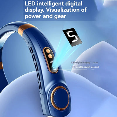 Portable Hanging Neck Fan