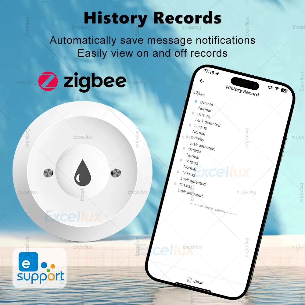 Zigbee™ Water Sensor Leak Detector