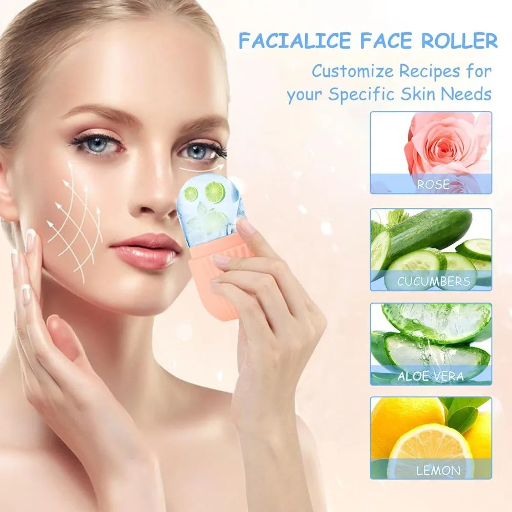 Ice Face Roller & Gua Sha Set