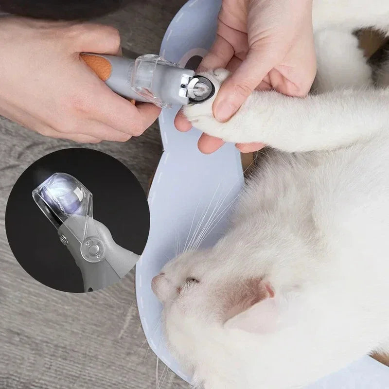 Pet Nail Clipper with LED Light