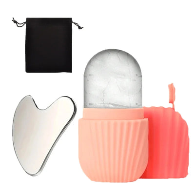 Ice Face Roller & Gua Sha Set
