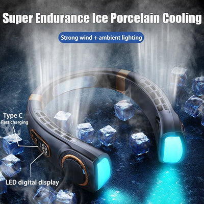 Portable Hanging Neck Fan