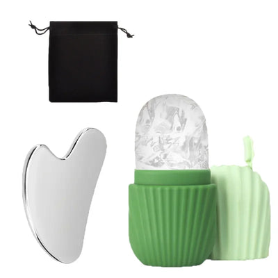 Ice Face Roller & Gua Sha Set