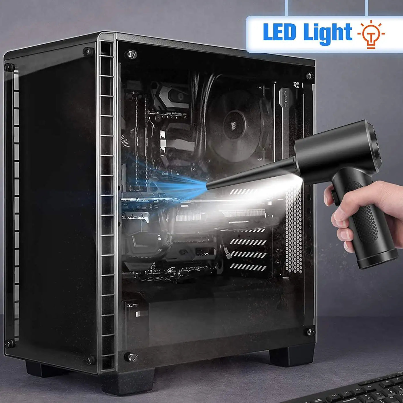 AirPro™ 2-in-1 Cordless Air Duster & Vacuum