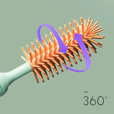 3-Pcs Silicone Bottle Cleaning Brush Set