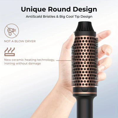 2-in-1 Hair Curler & Straightener