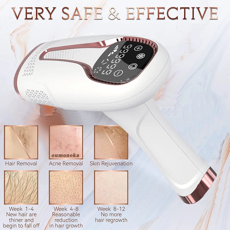 IPL Laser Hair Removal Device – 999,999 Flashes