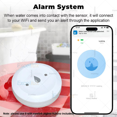 Zigbee™ Water Sensor Leak Detector
